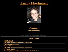 Tablet Screenshot of larryhochman.net